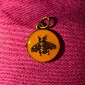 Beautiful Upcycled Gucci Yellow Bee Charm